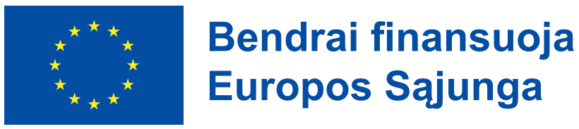 Europos Sąjungos bendrai finansuojamas projektas